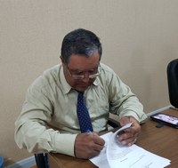 Luiz Carlos Ferreira sugere medidas de segurança no viaduto de acesso ao Bairro São José 